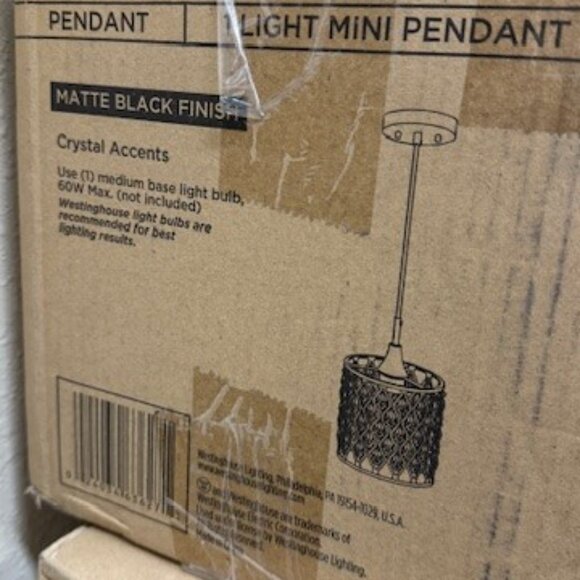 Crystal Pendant light - Picture 2 of 2